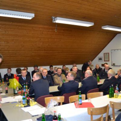 Bild vergrern: Jahreshauptversammlung 2014 der FF Gleschendorf