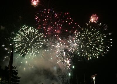 Bild vergrößern: Scharbeutz Silvester Feuerwerk