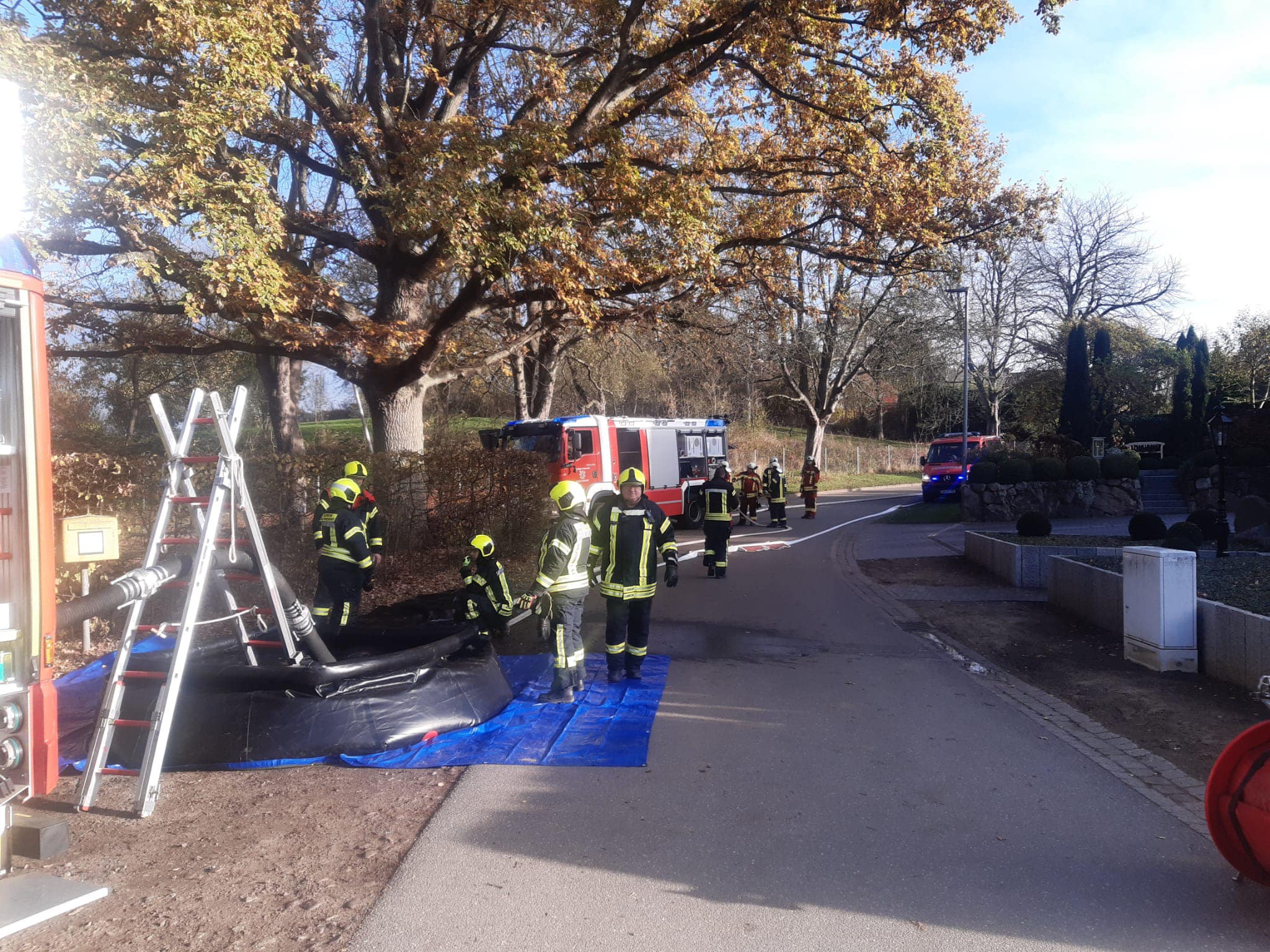Wasserf�rderung Gleschendorf Einsatz 58/2022