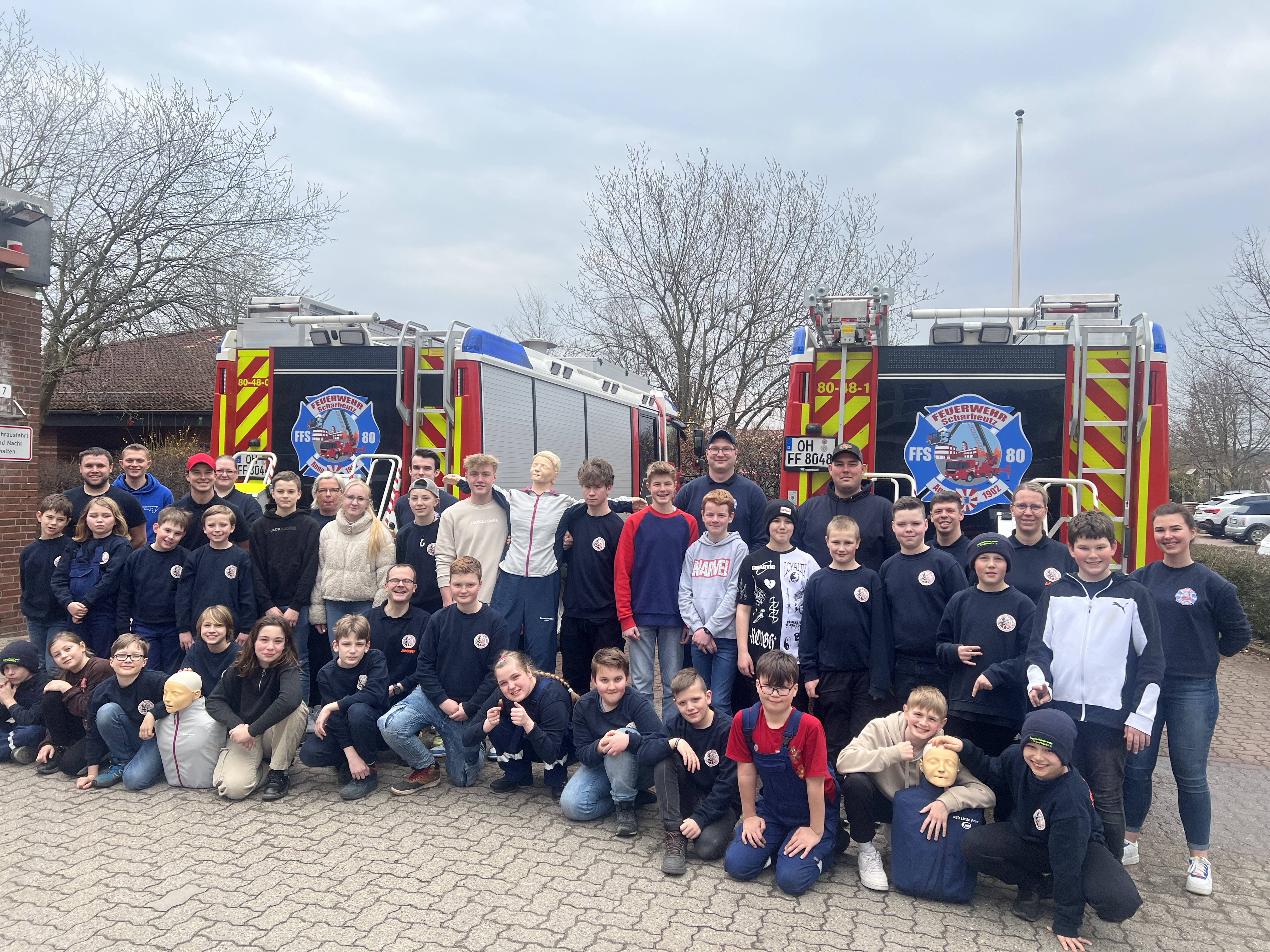 Scharbeutz Aktuelles 26.03.2023 Erste-Hilfe-Kurs@JFS80 Bild 1 