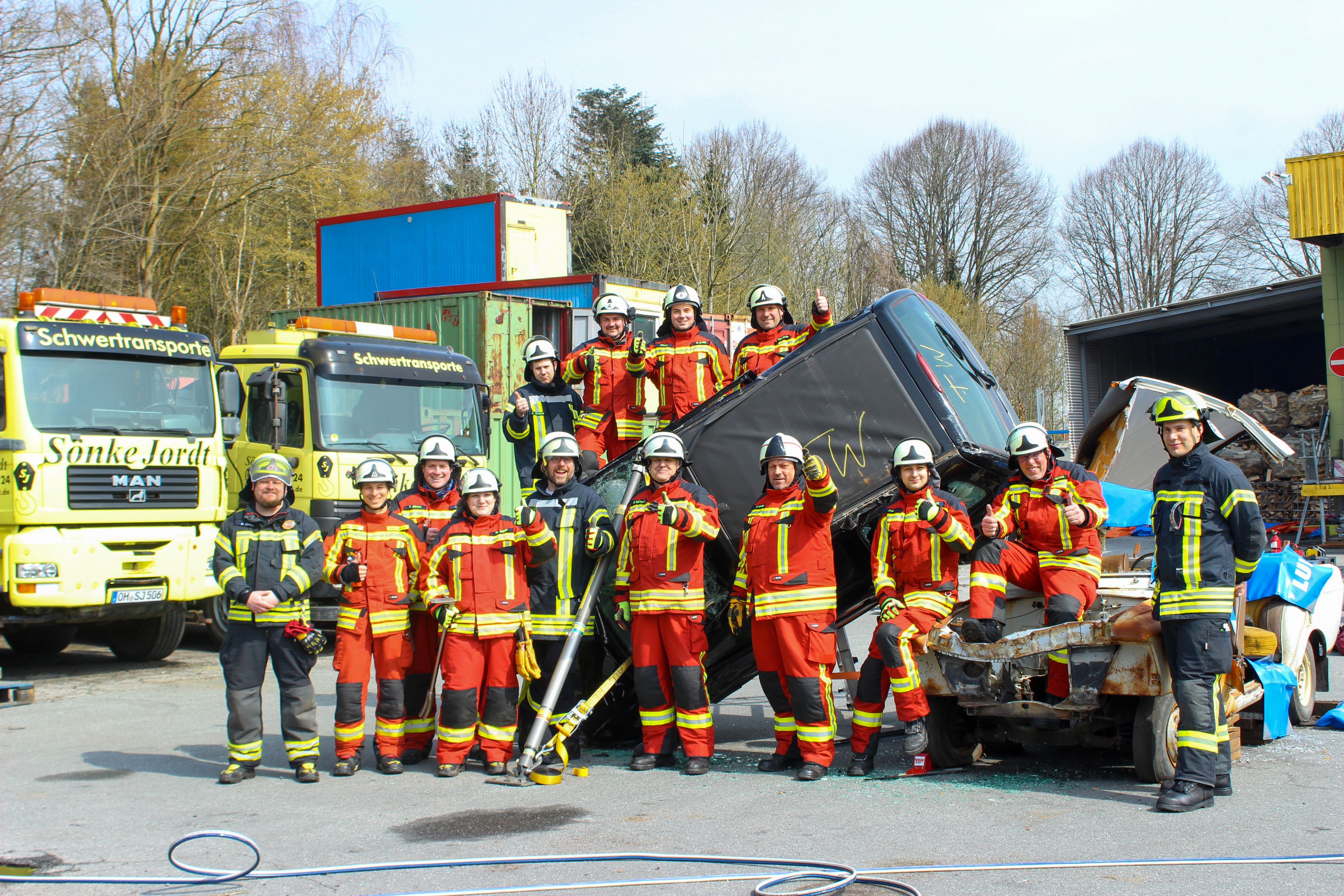 Gleschendorf Praxistag Unfallrettung
