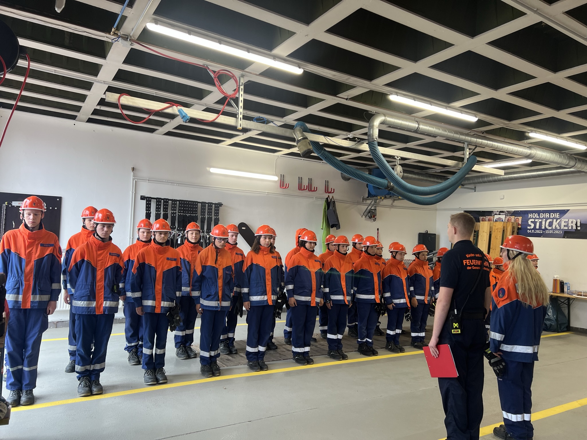 JFS80_Antreten beim Ausbildungsdienst