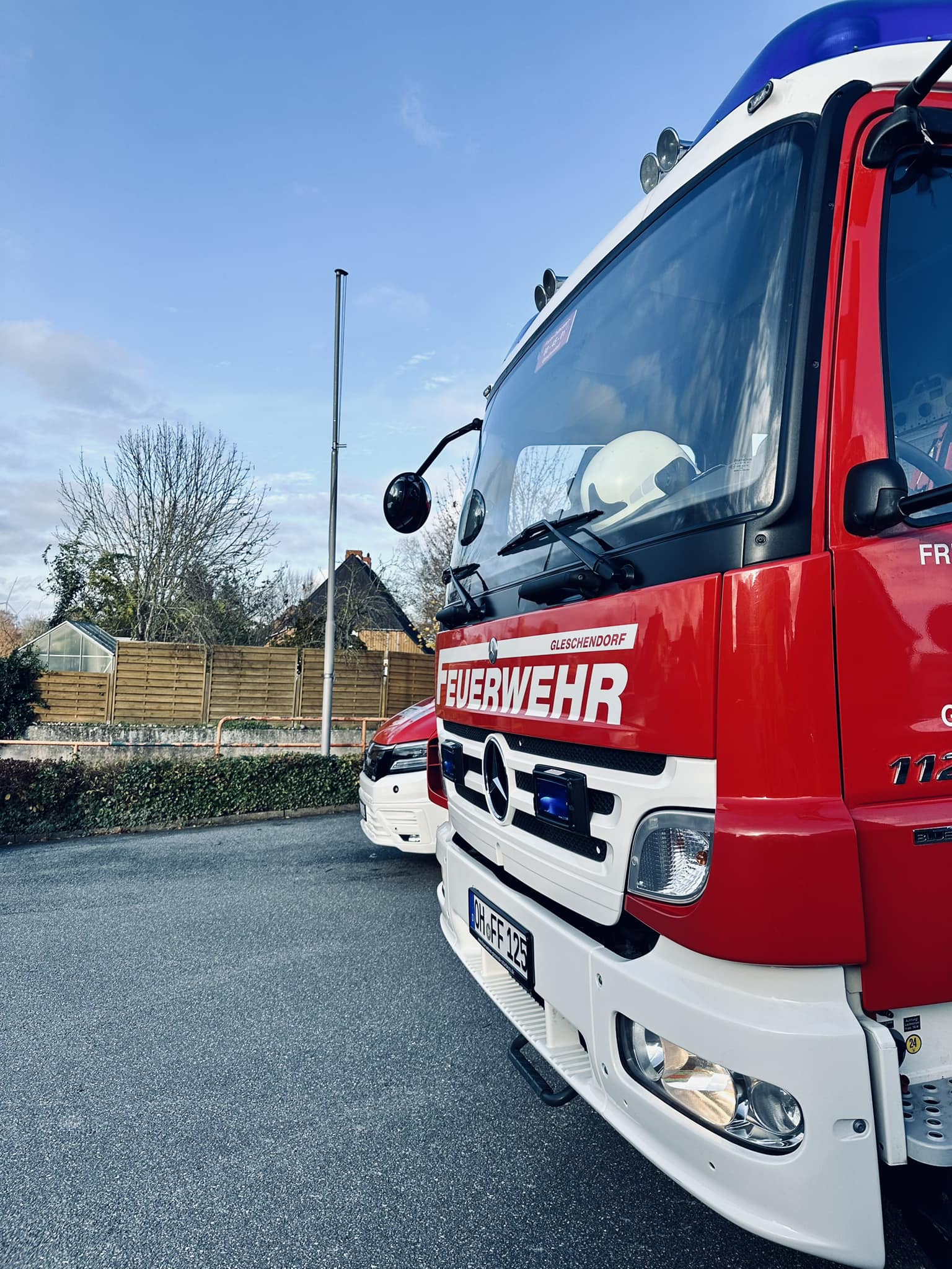 Gleschendorf Einsatz Garagenbrand