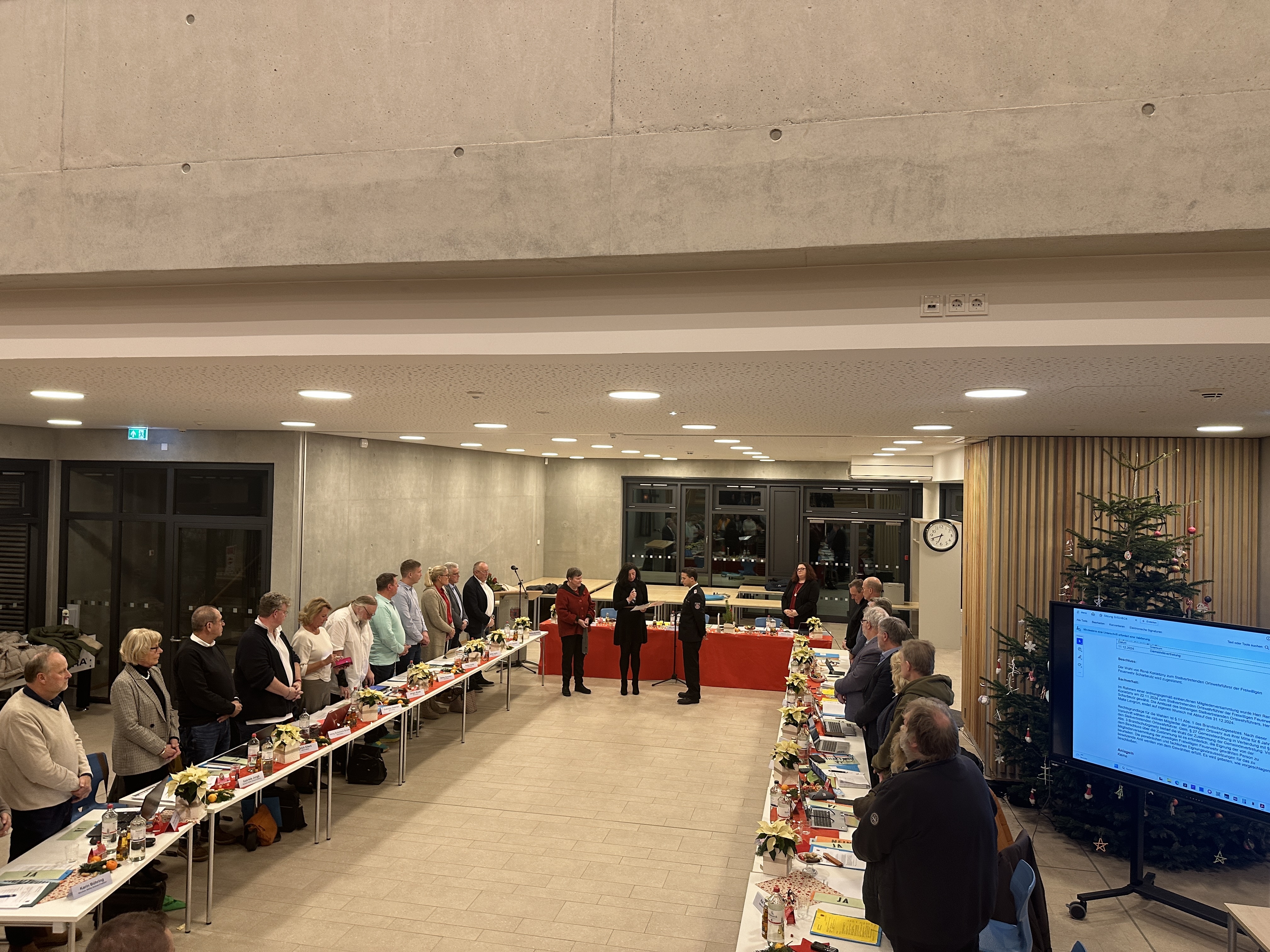 scharbeutz Aktuelles 12.12.2024 Vereidigung@FFS80