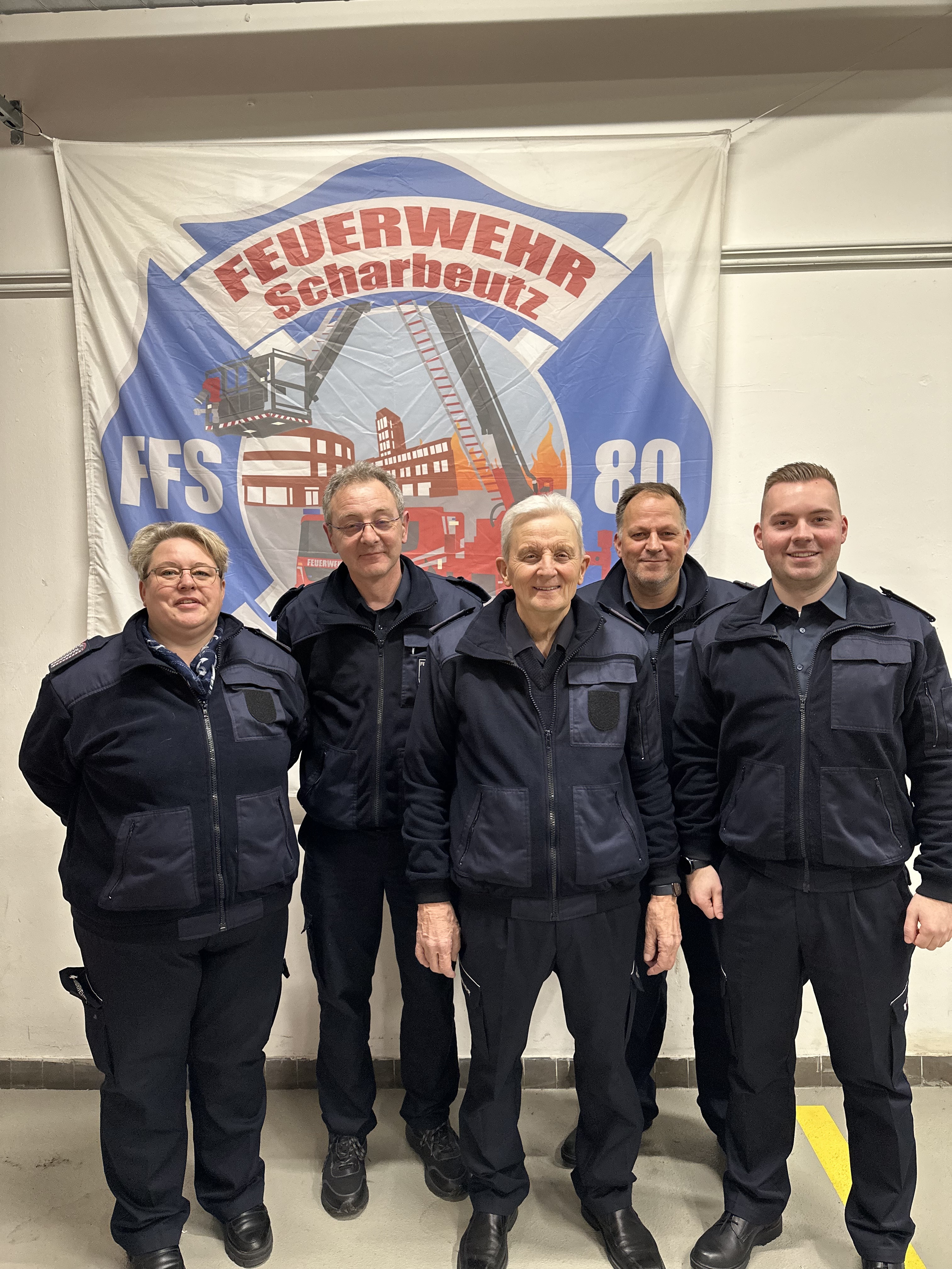 Knobeln 2025 Siegermannschaft FF Gleschendorf
