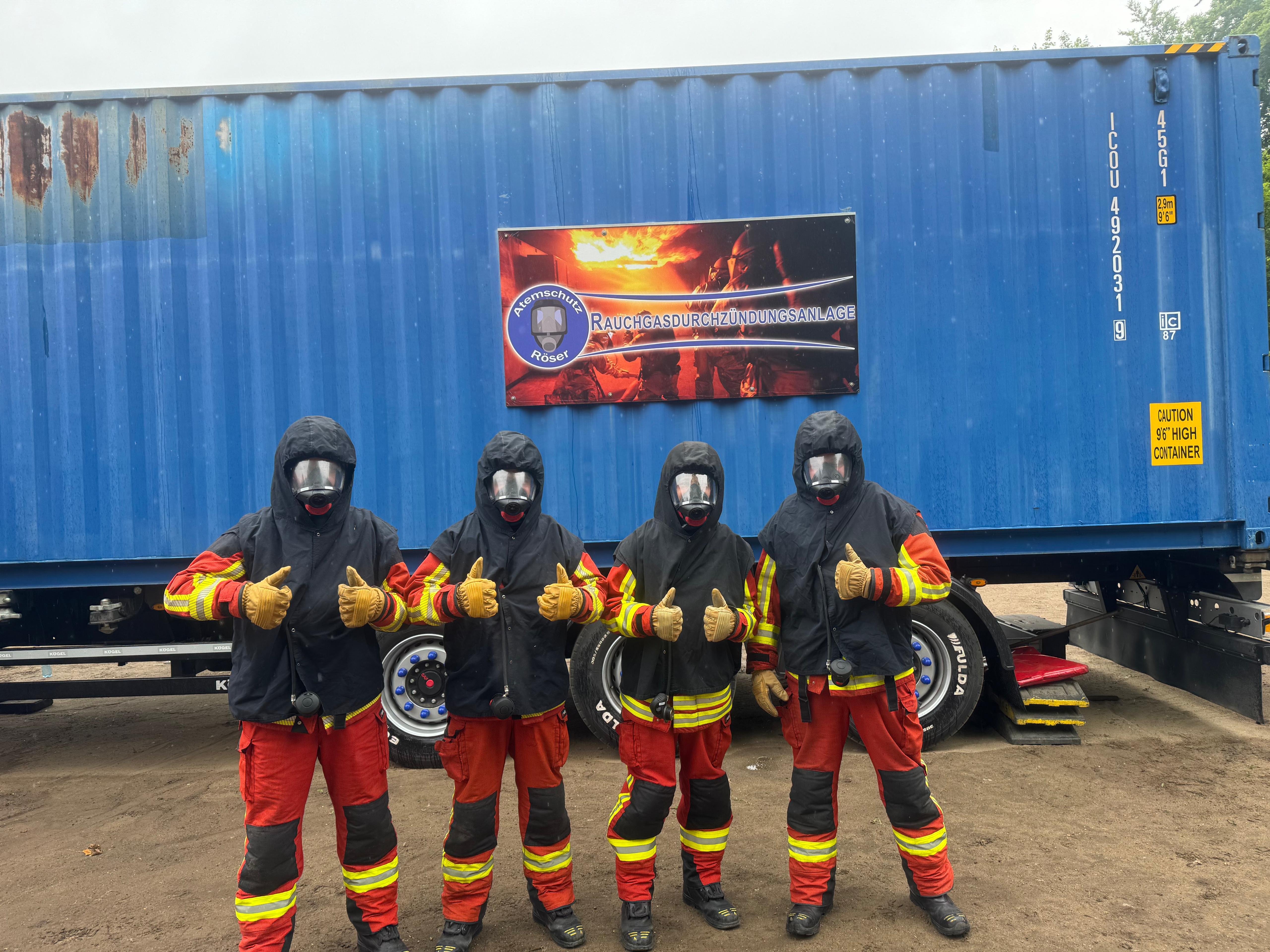 Scharbeutz Aktuelles 28.05.2025 Atemschutz�bungscontainer