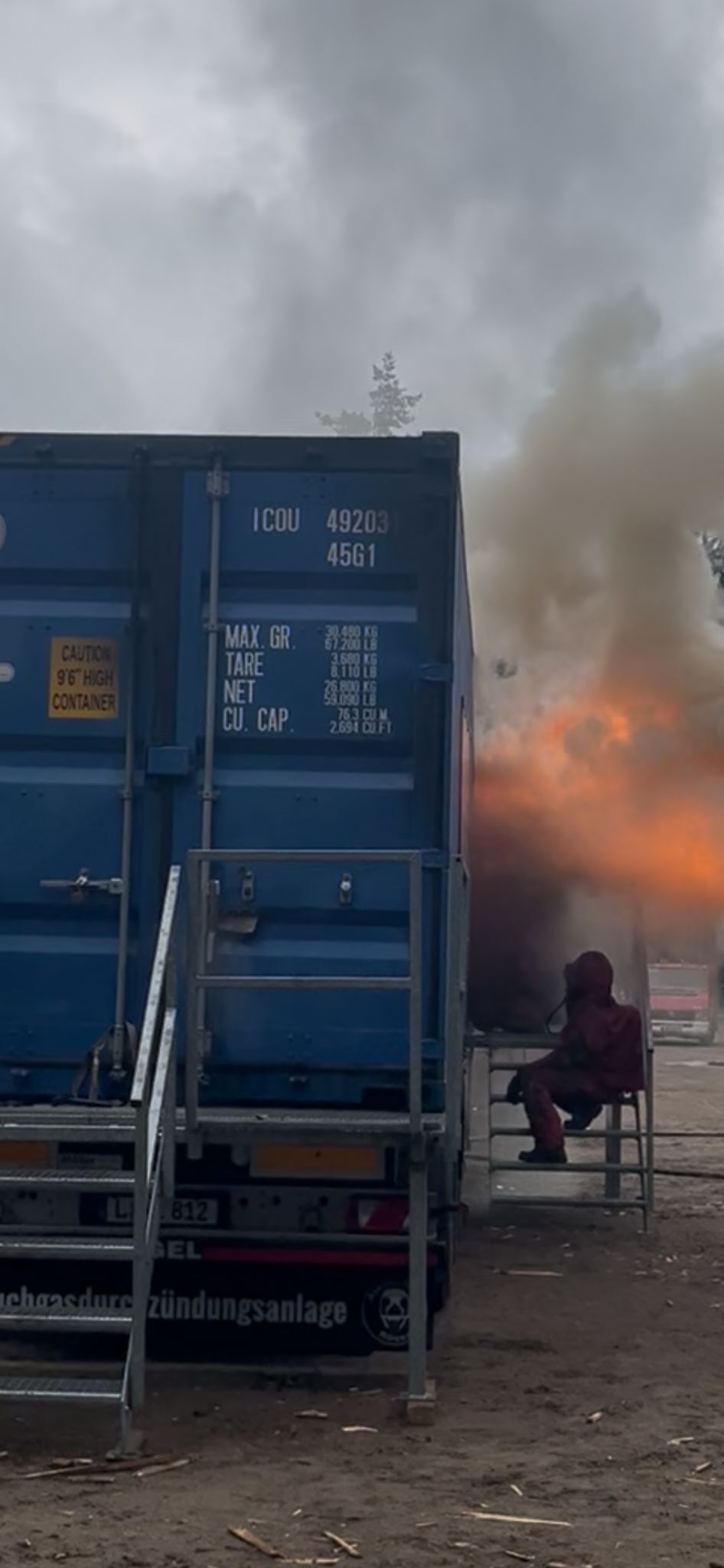Scharbeutz Aktuelles 28.05.2025 Atemschutz�bungscontainer