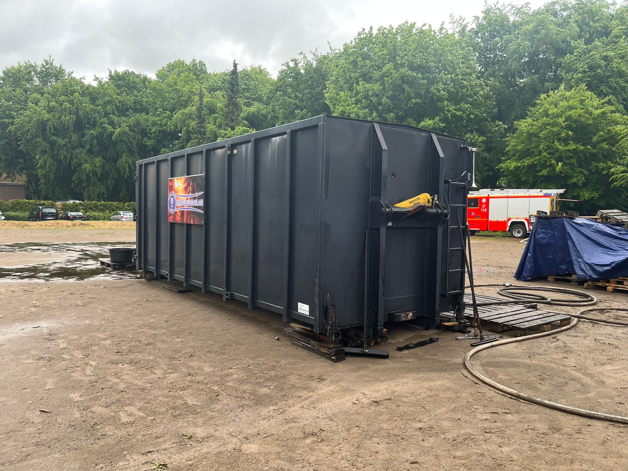 Scharbeutz Aktuelles 28.05.2025 Atemschutz�bungscontainer