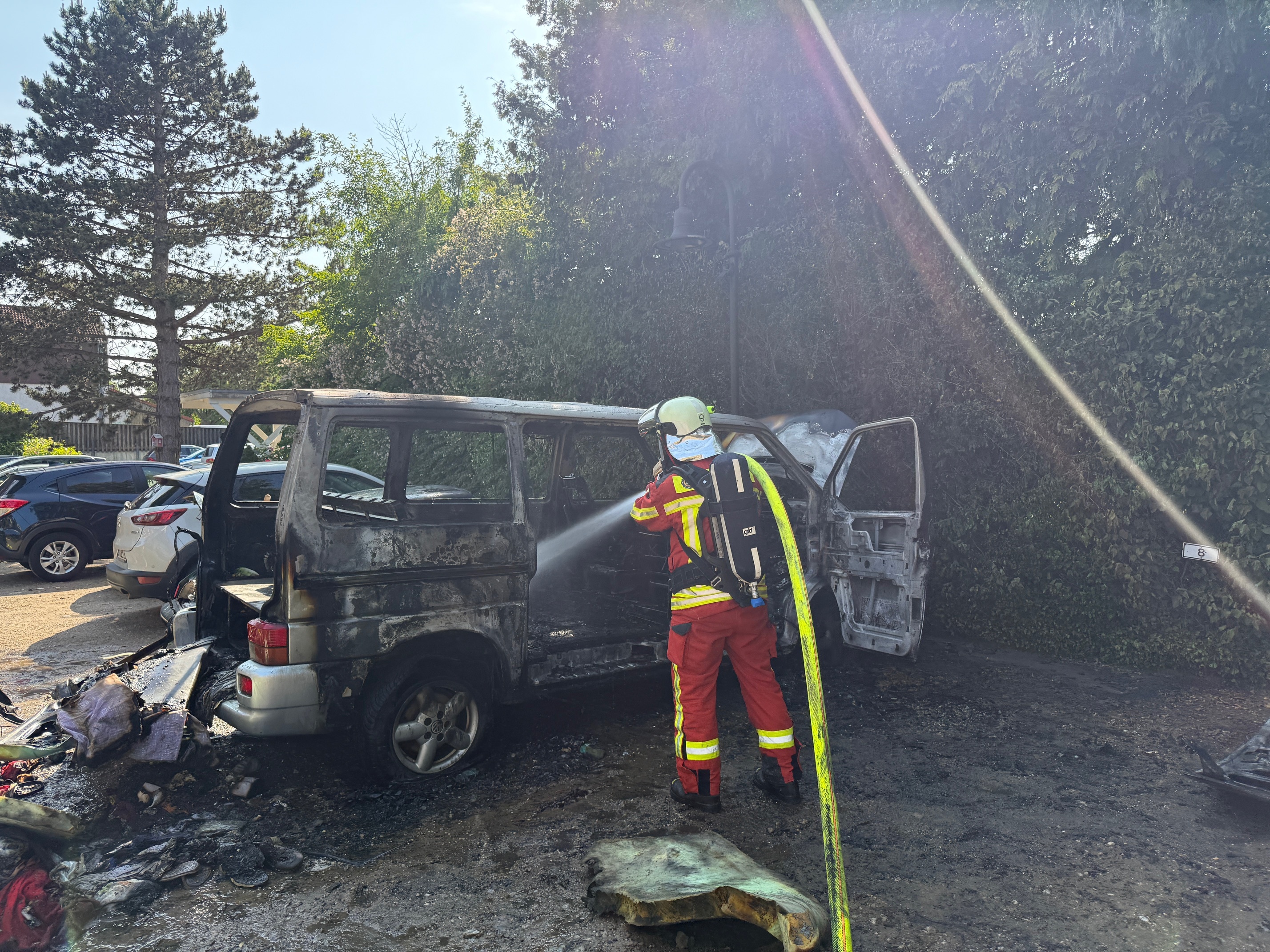 Scharbeutz Aktuelles 11.06.2025 Fahrzeugbrand