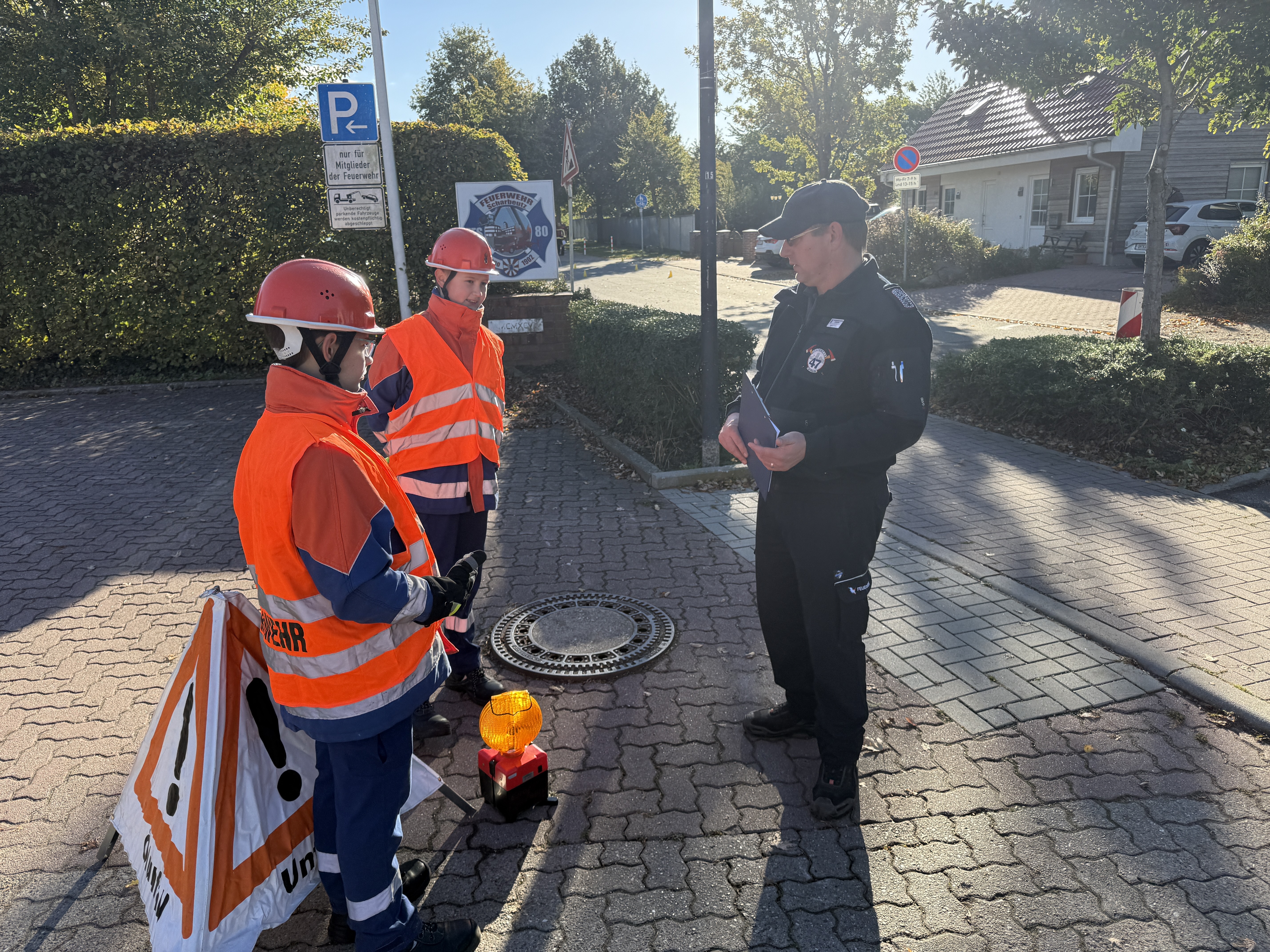 Scharbeutz Aktuelles 18.10.2025 Abnahme der Jugendflamme 1+2+3