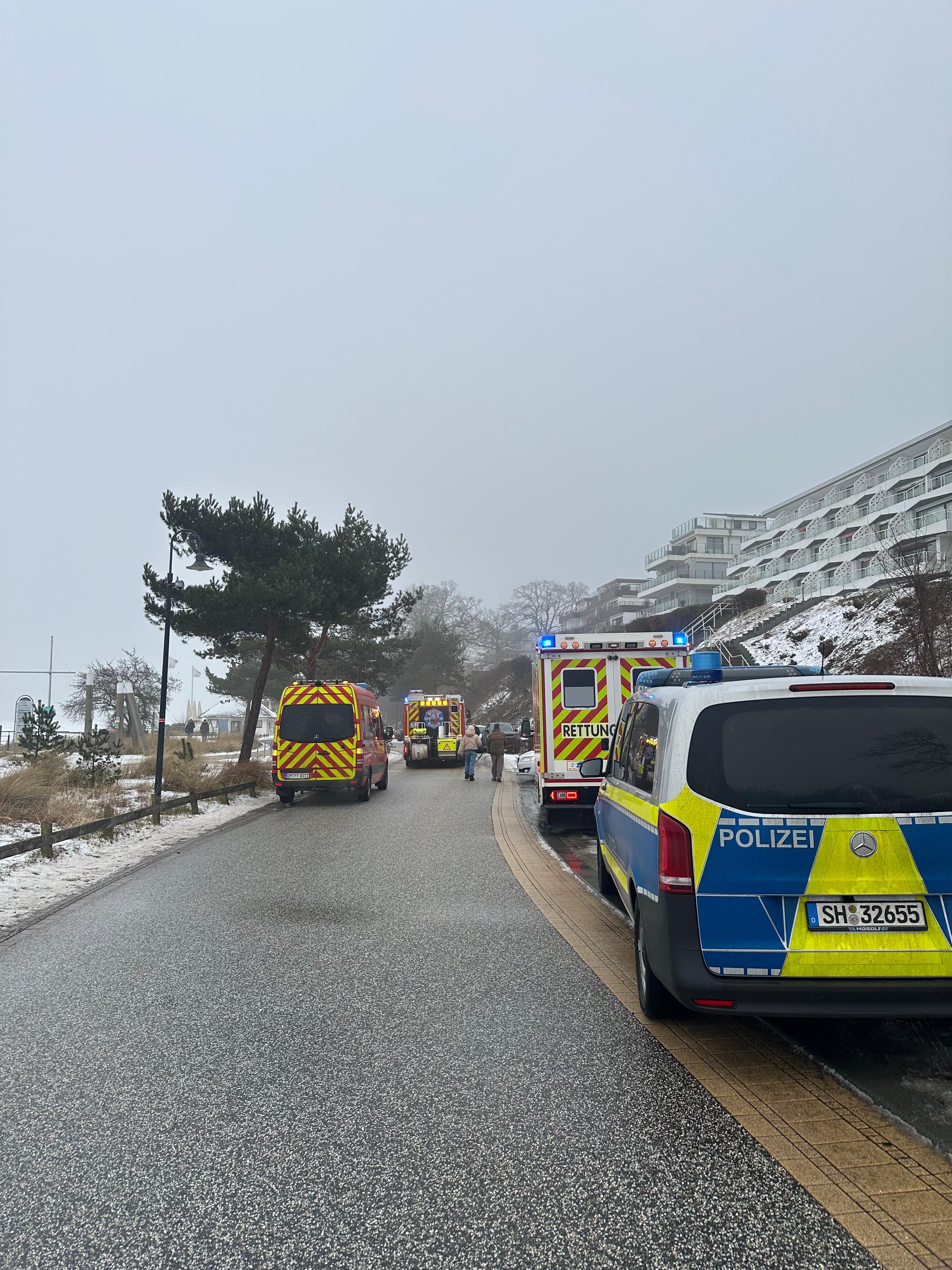 Scharbeutz Aktuelles 07.02.2026 Erneuter Rettungseinsatz