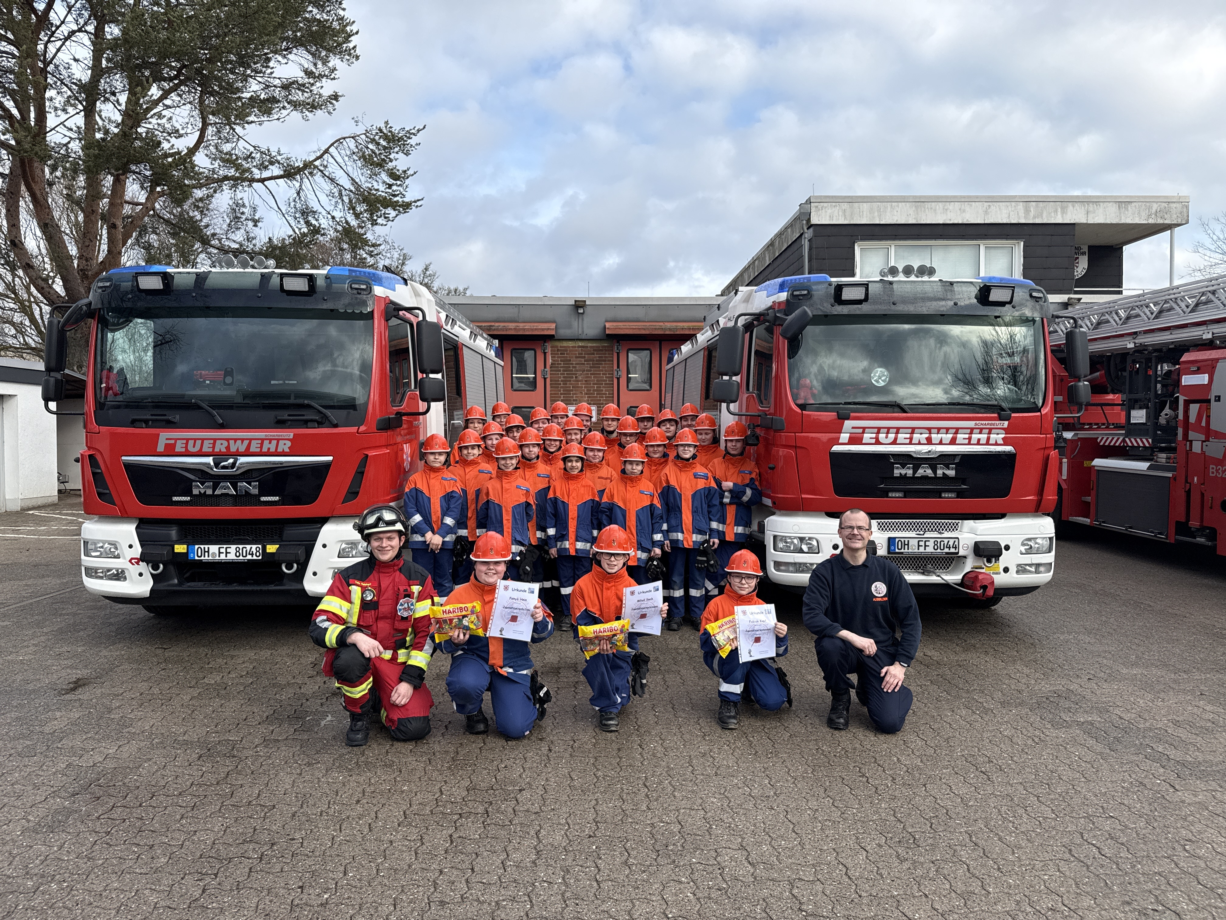 Scharbeutz Aktuelles 01.03.2026 Drei Kids f�r die JFS