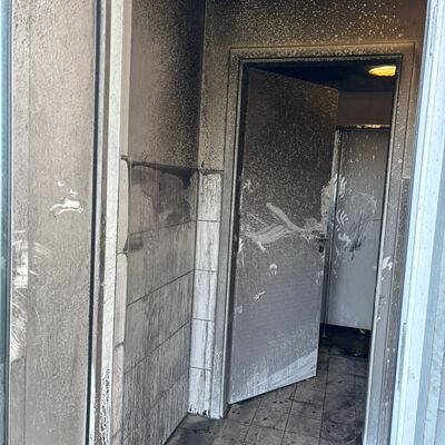 Bild vergr��ern: Feuer WC- H�uschen Scharbeutz 