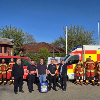 Schharbeutz Aktuelles 01.05.2026 Gr&uuml;ndung AED-Feuerwehr 