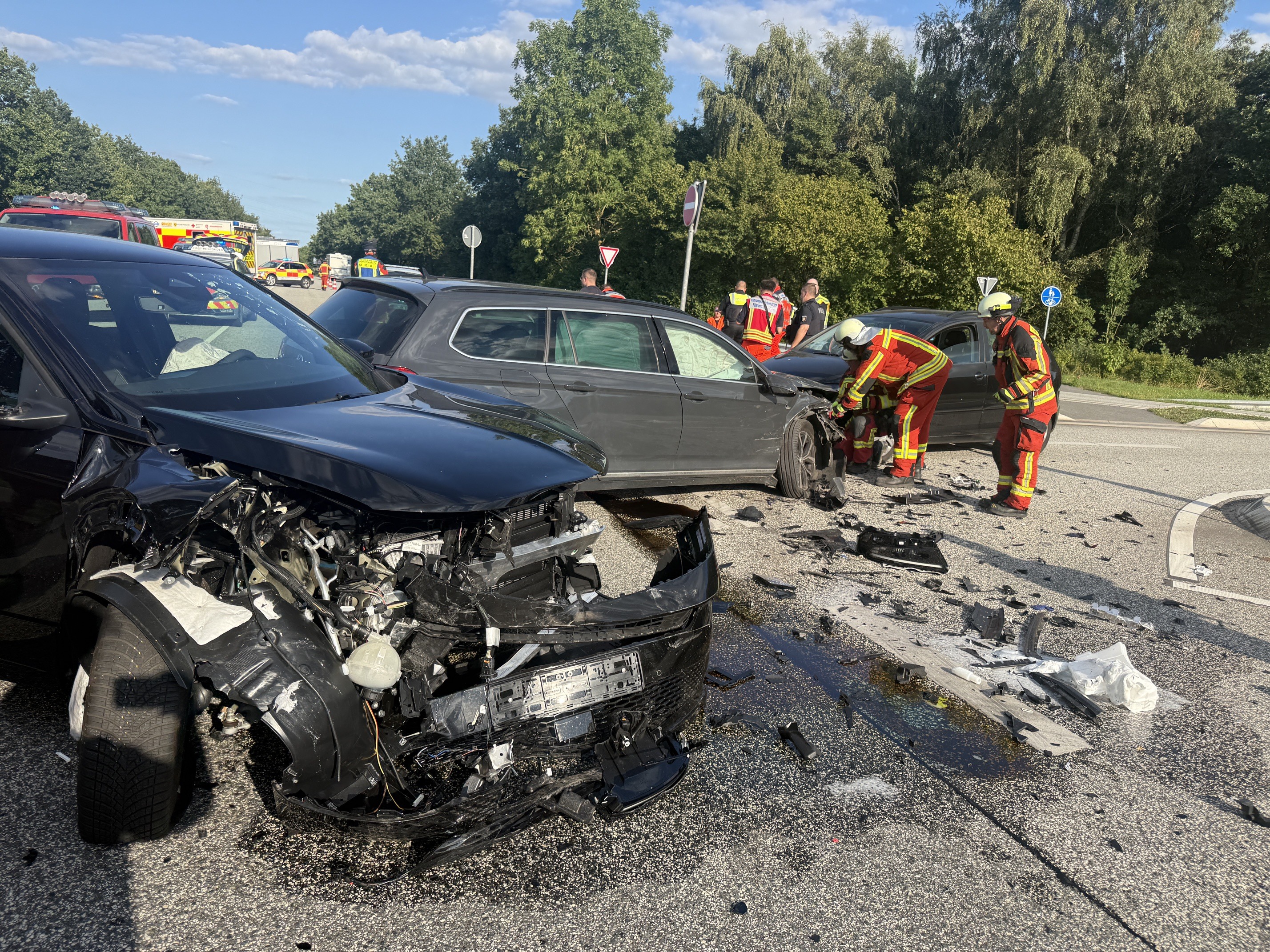 Scharbeutz Aktuelles 09.08.2026 VU mit 3 Fahrzeugen 