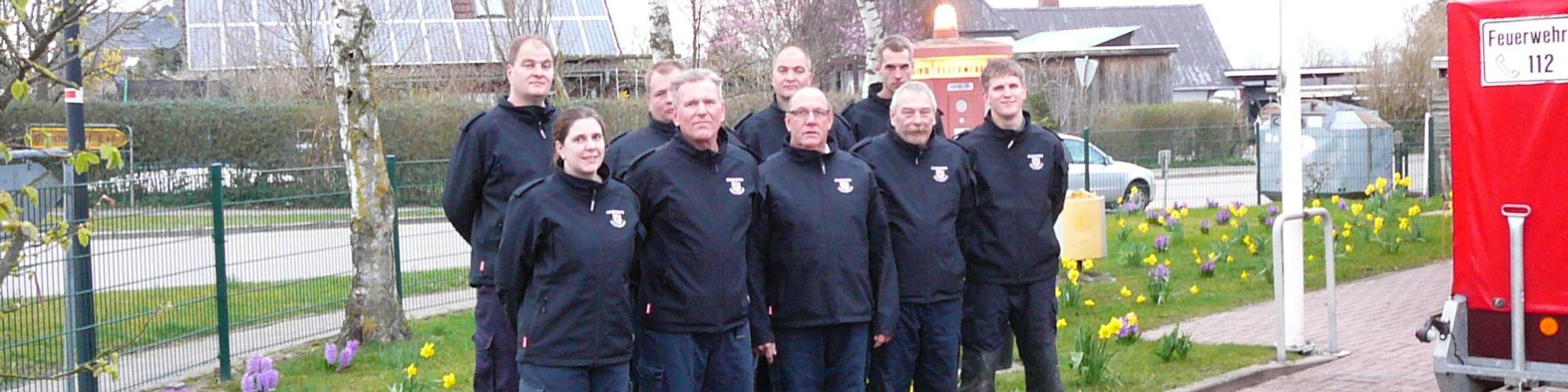 Team der Freiwilligen Feuerwehr Wulfsdorf