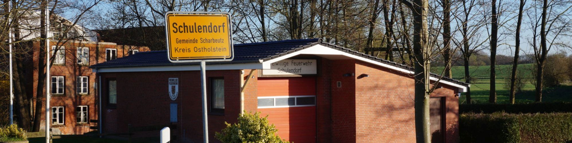 Von hier r�ckt die Freiwillige Feuerwehr Schulendorf aus