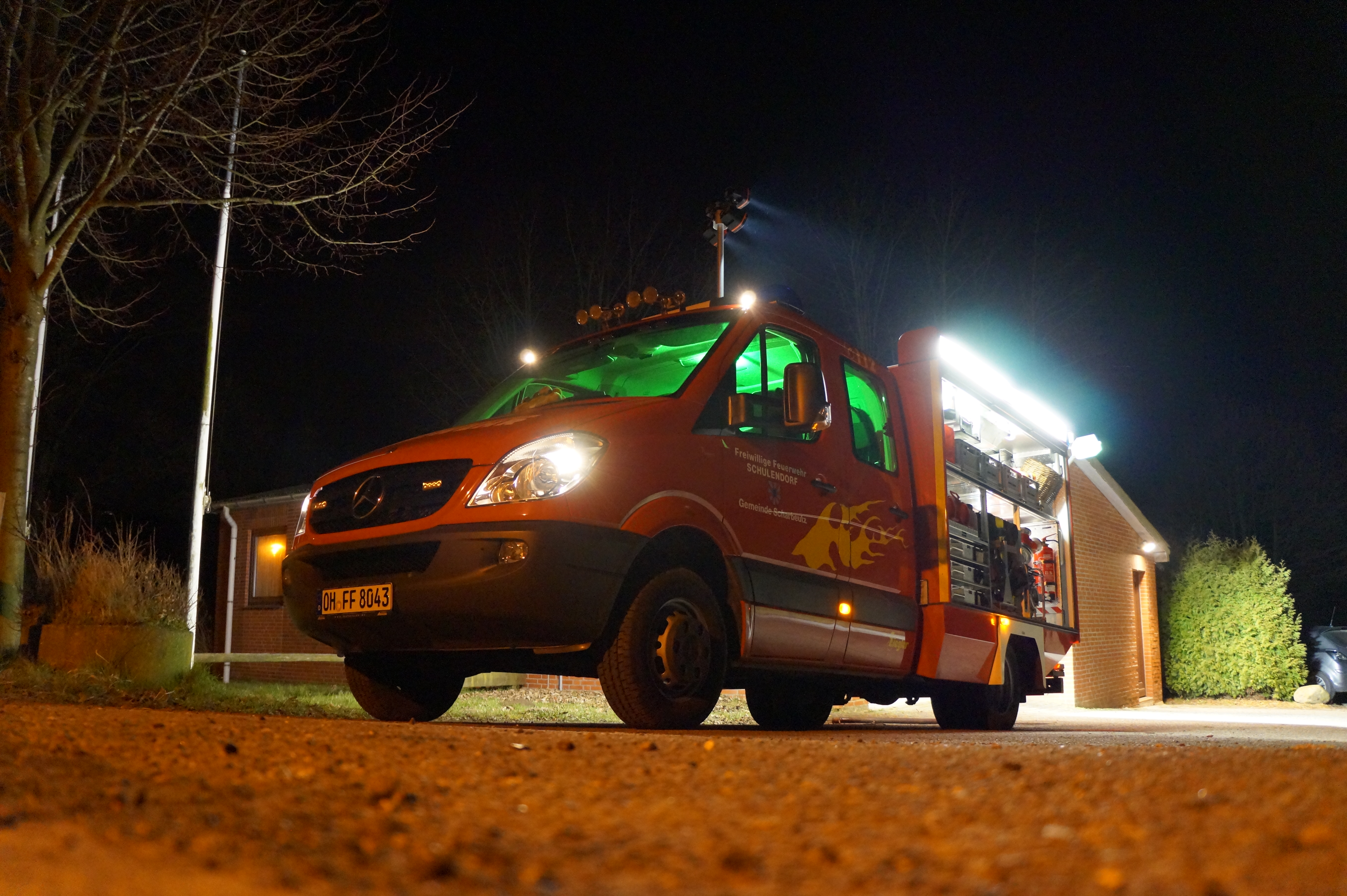 Die Freiwillige Feuerwehr Schulendorf - f�r Sie Im Einsatz